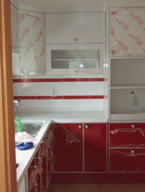 도장 레드,화이트