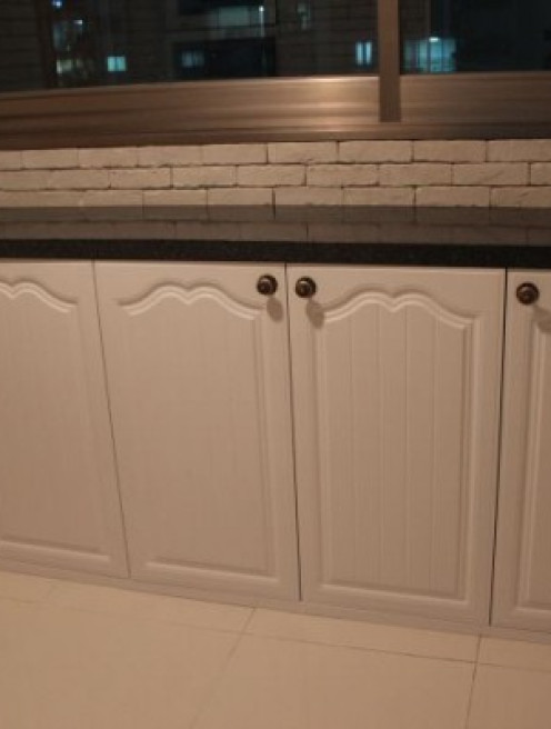 낮은 신발장 도브 화이트